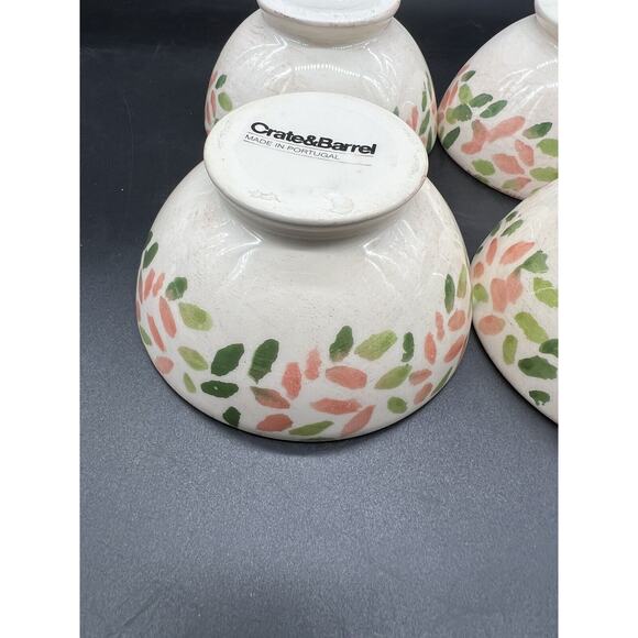 Crate and Barrel Set Of 4 Winter Gems Appetizer Sorbet Bowls Christmas 3 1/2" - Picture 6 of 13
